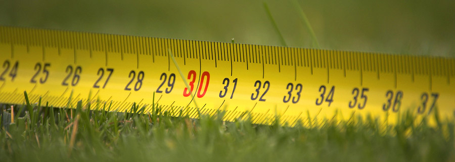 Measuring your lawn