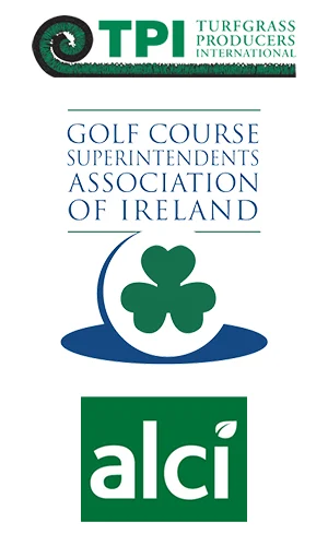 Emerald Lawns memberships: Turfgrass Producers International, Golf Course Superintendents Association of Ireland, and ALCI